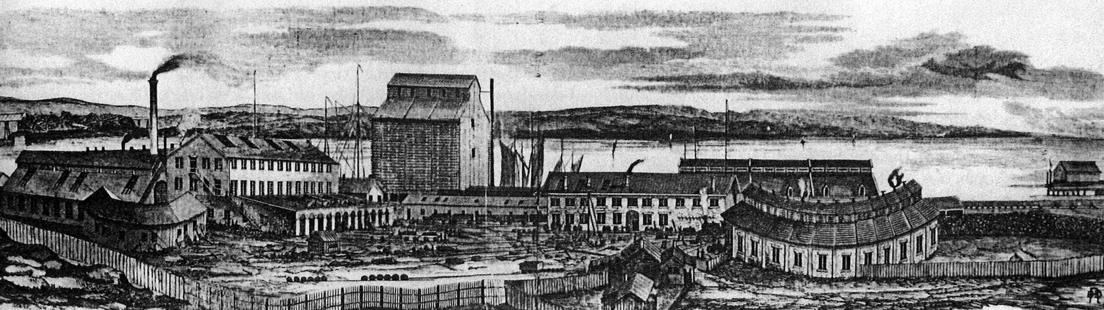 Great Western Railway yards, 1863