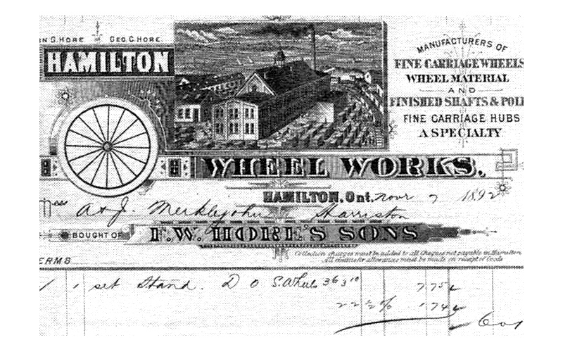 Hamilton Wheel Works Advertisement