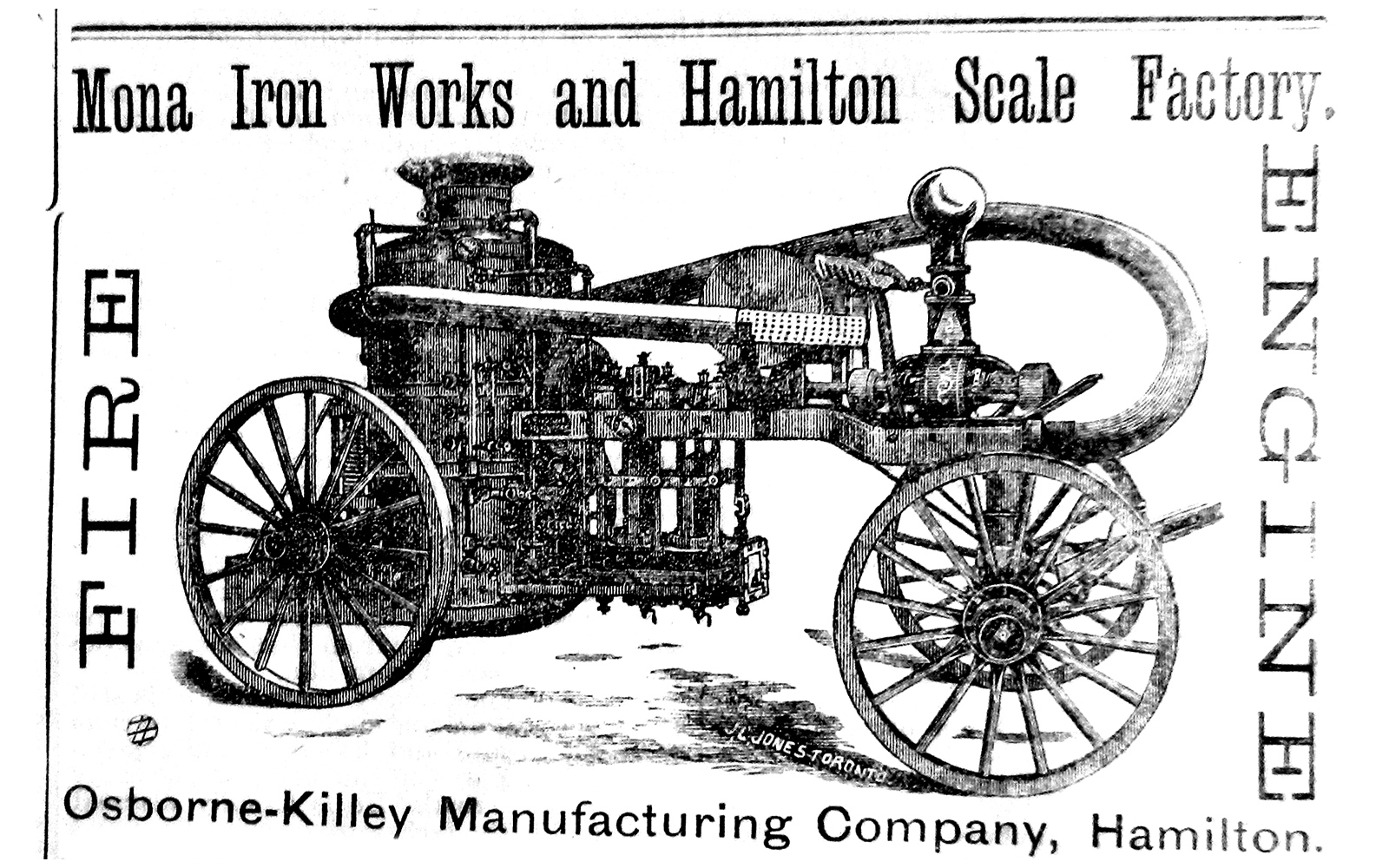 Osborne Killey Fire Engine Ad