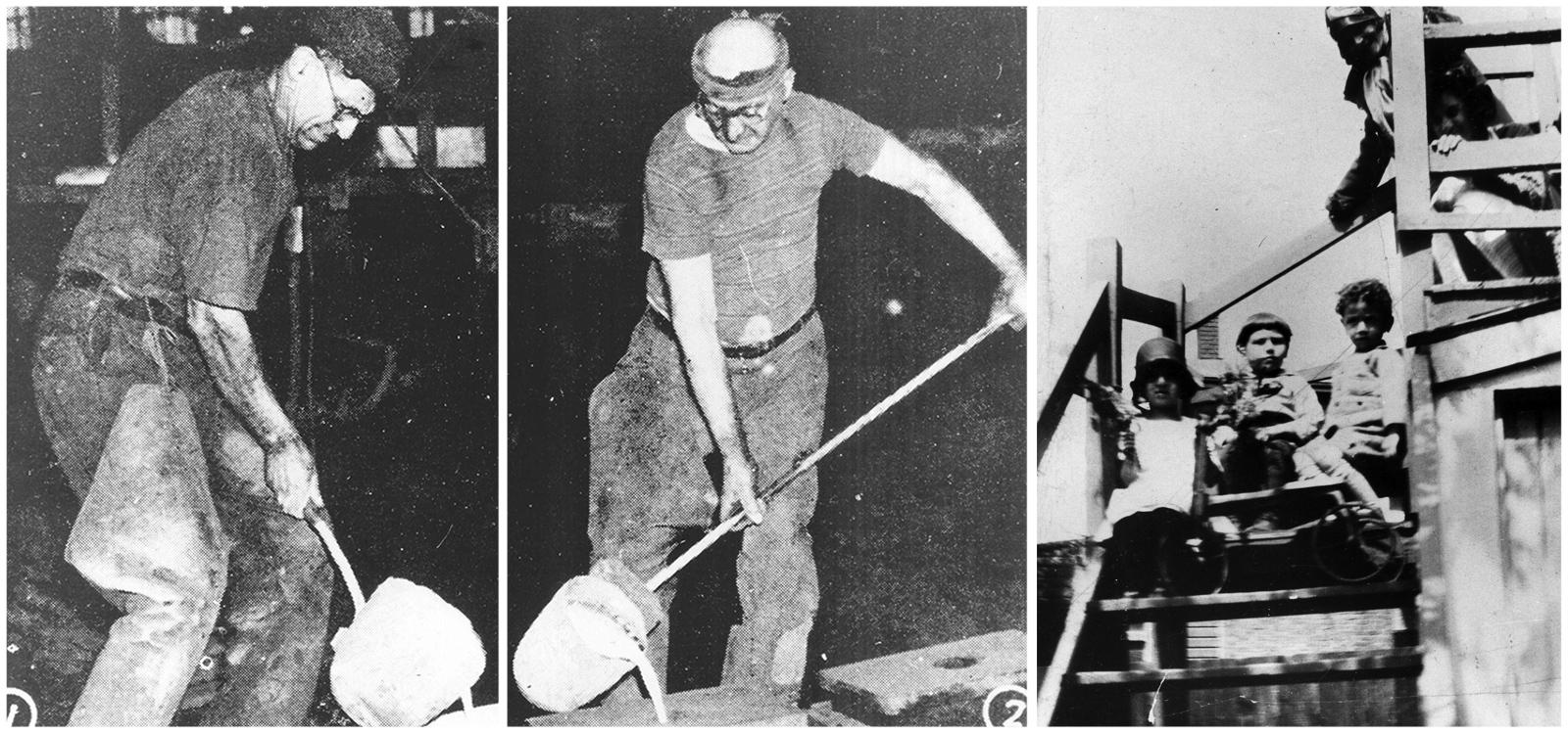 Armenian moulder at Internationl Harvester